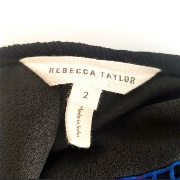 Rebecca Taylor Aztec Sleeveless Embroidered Dress - Picture 6 of 7